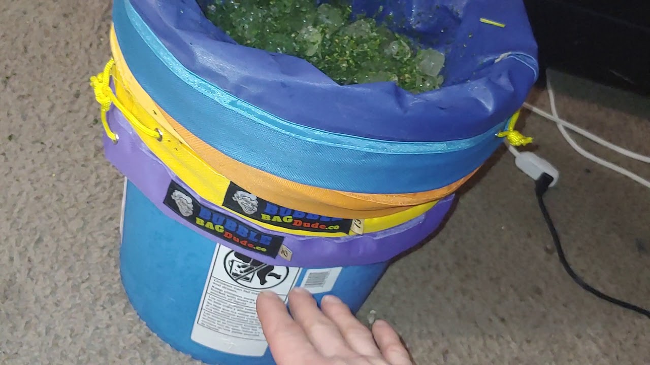 Make Bubble Hash Easy With The Bubble Bag Dude!