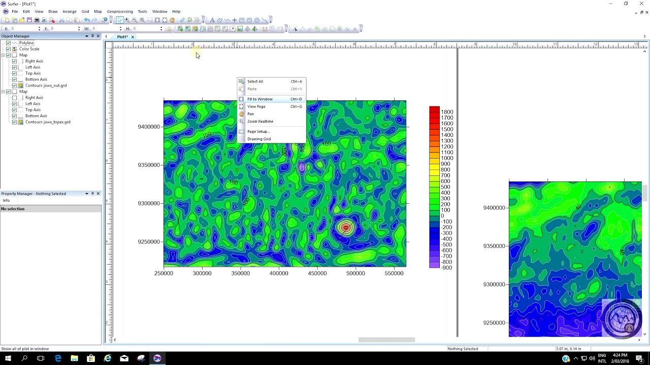 Secondary Vertical Derivative (SVD) TOPEX Gravity Data - Geophysics UI