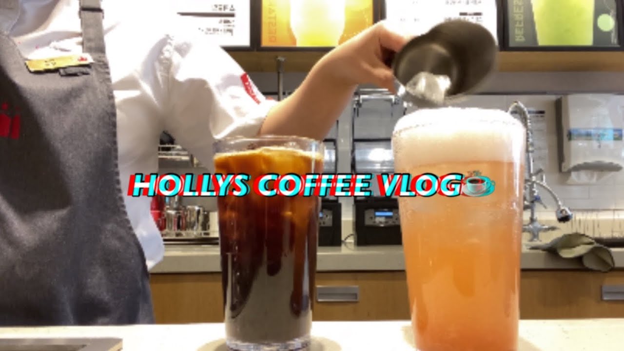 sub) cafe vlog | 🤷‍♀️ : 빙수 시작했다매 😭: 누가 시켜야 만들죠ㅠ 음료만 냅다 나오는 카페브이로그☕️