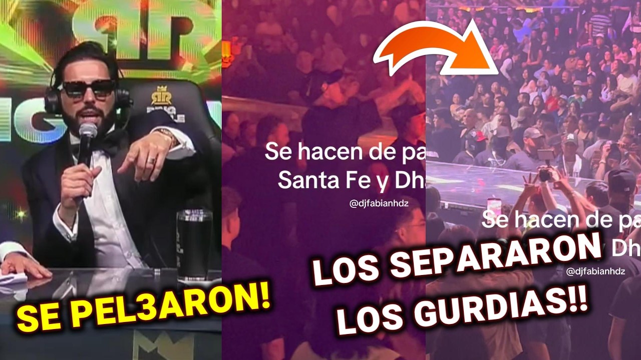 Video Del PLEITO / Poncho Confirma Que Santa Fe klan Dharius C-kan y Millonario Se DIERON Con TODO