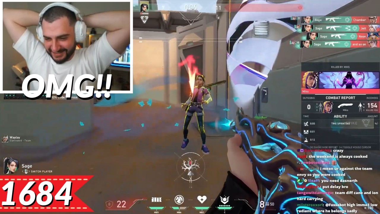 An Insane 1v5 Clutch Against All Odds!! | Most Watched VALORANT Clips Today V1684