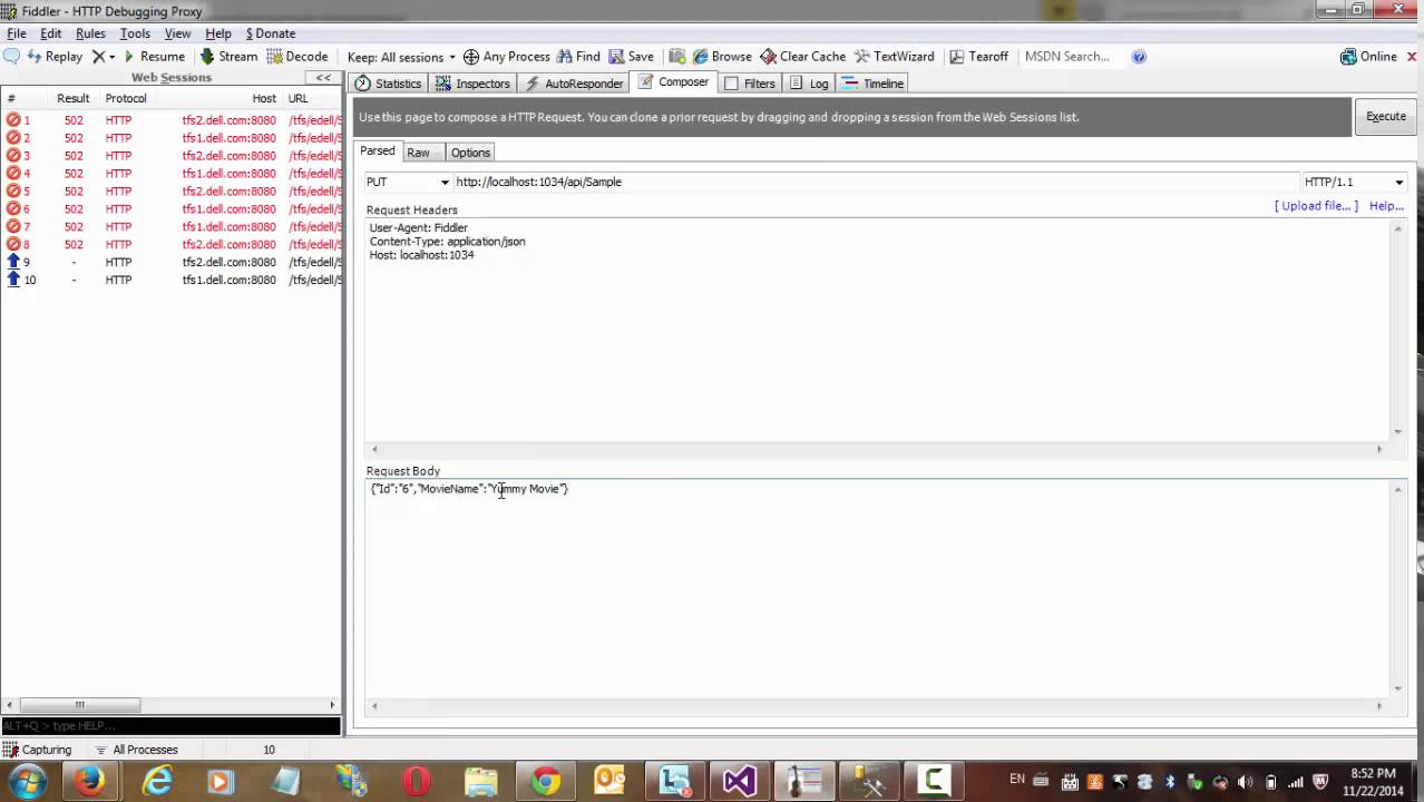 ASPNetWEBApi   HttpPut