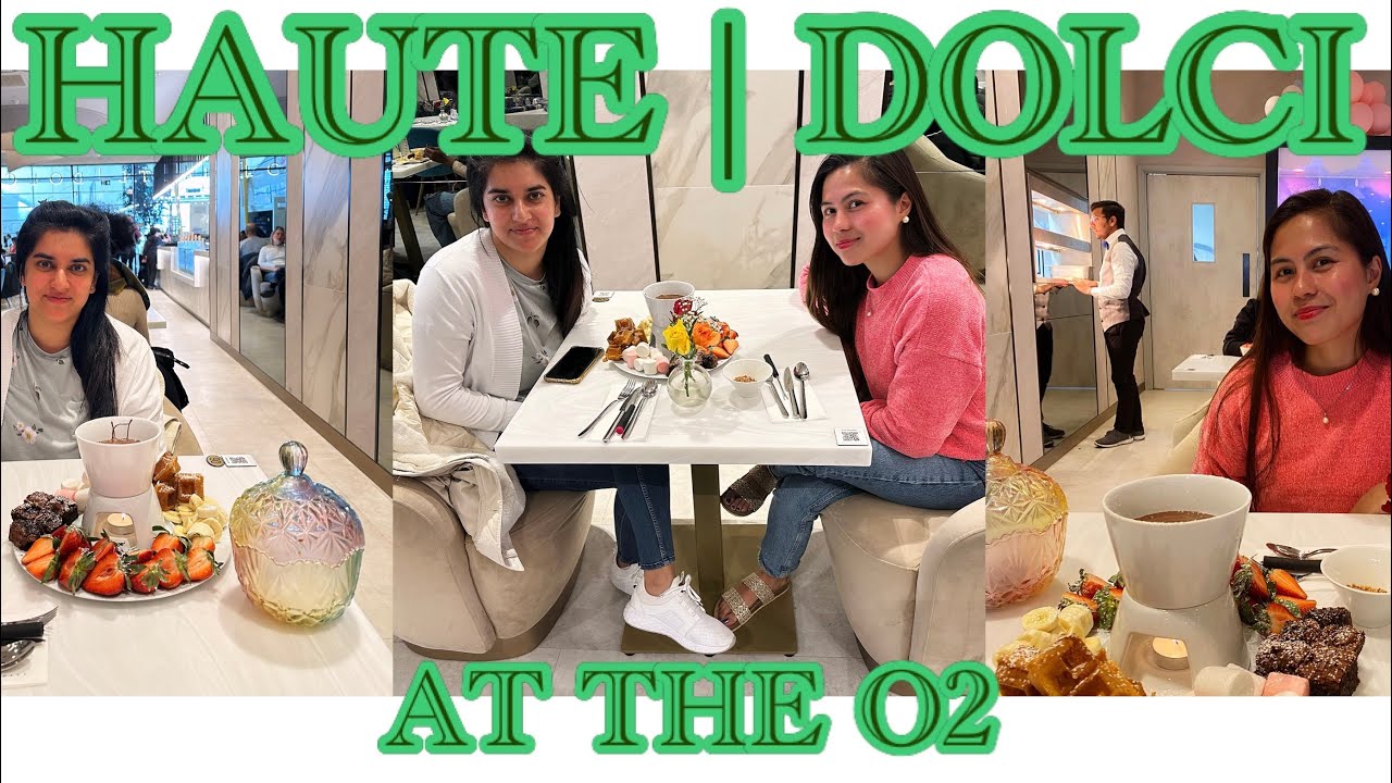 Haute Dolci at The O2 with Prina! 🇬🇧