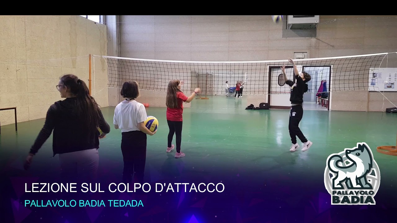 ALLENAMENTO SUL COLPO D'ATTACCO PALLAVOLO BADIA TEDALDA