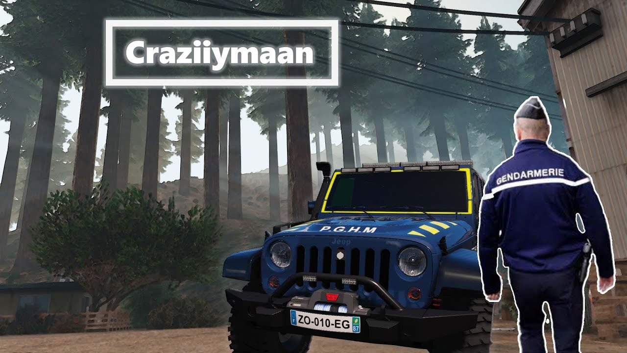 GTA V - GENDARMERIE - INTERVENTIONS FORESTIÈRE