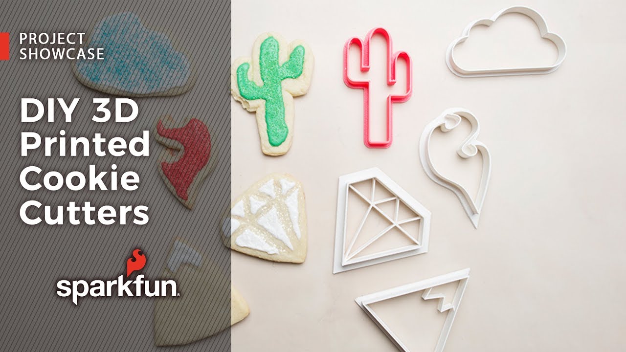 Project Showcase: DIY 3D Printed Cookie Cutters