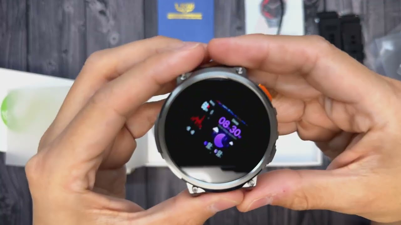 LIGE Smart Watch for Men w 1 85