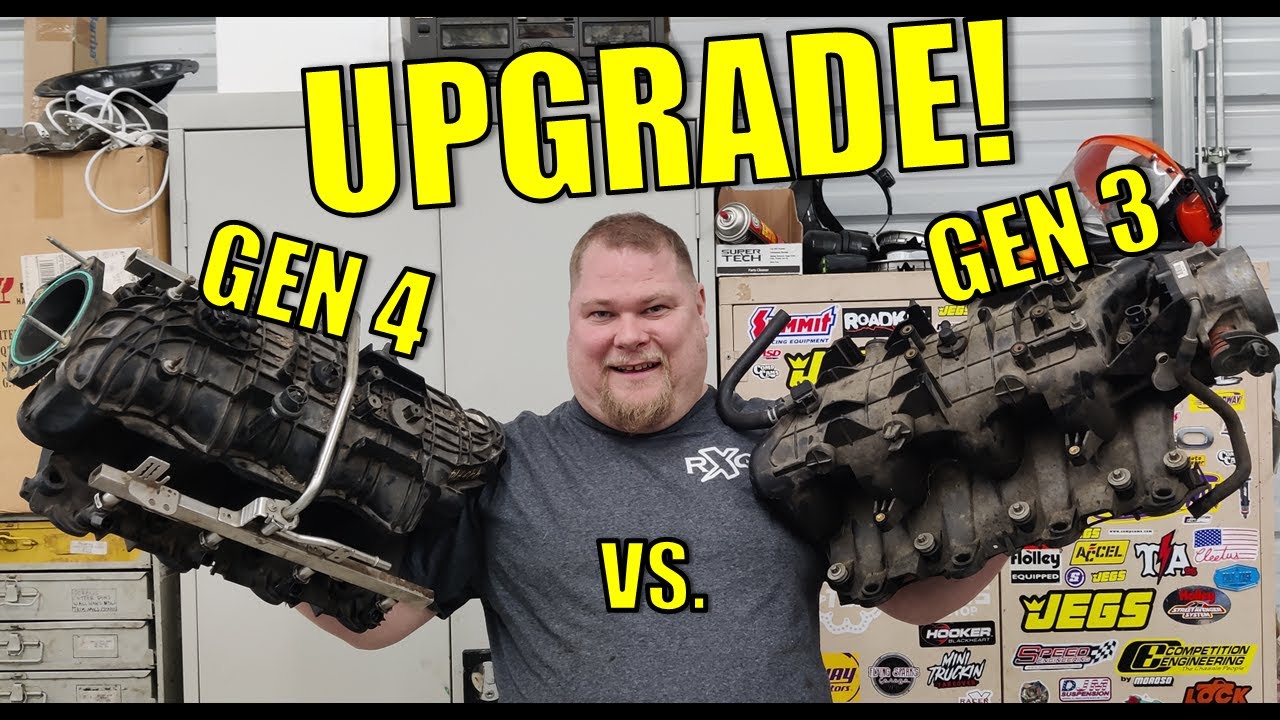 UPGRADING INTAKES!! + Comparison of a Gen III vs Gen IV LS truck Intake