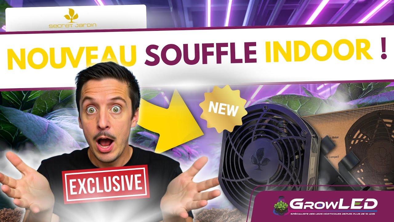 🌿 EXCLU GrowLED : le ventilateur @SecretJardinOfficial qu&rsquo;on attendait tous ! 🚀