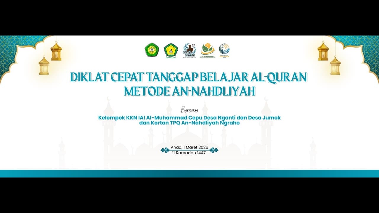 DIKLAT CEPAT TANGGAP BELAJAR AL-QUR'AN METODE AN-NAHDLIYAH || KKN IAI AMC