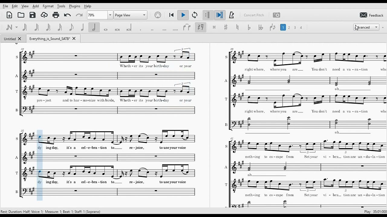 Everything is Sound SATB