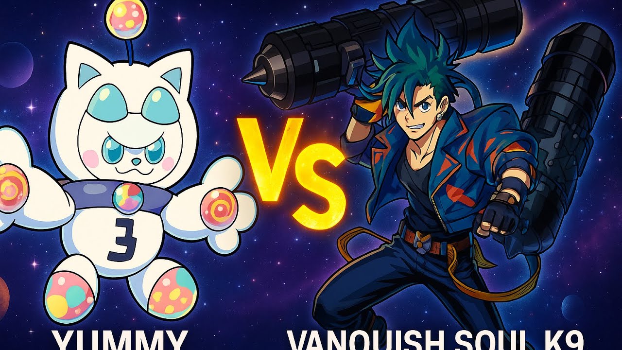 Yu-Gi-Oh! Yummy Mitsurugi против Vanquish Soul K9! Матч в прямом эфире! Еженедельный турнир!