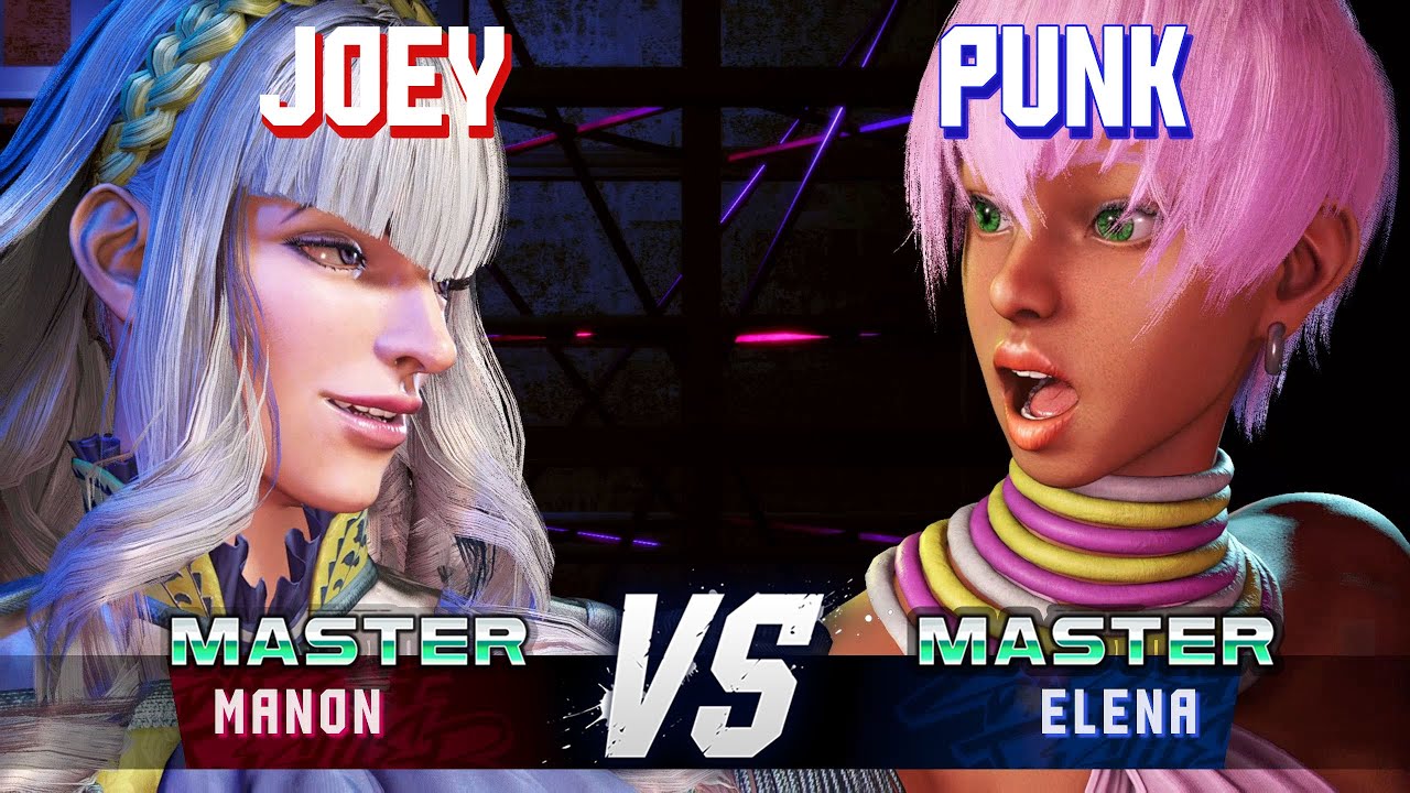 SF6 ▰ JOEY (Manon) vs PUNK (Elena) ▰ Street Fighter 6 Gameplay