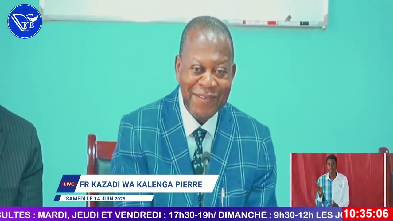 Frère KAZADI WA KALENGA _ CONVENTION DES SERVITEURS DE DIEU à Bujumbura-Burundi