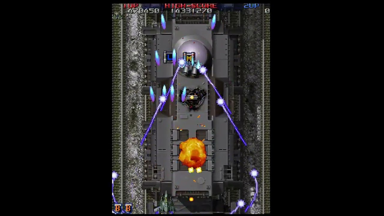 RAIDEN FIGHTERS2 for XBOX360 ボスラッシュモード 1MISS