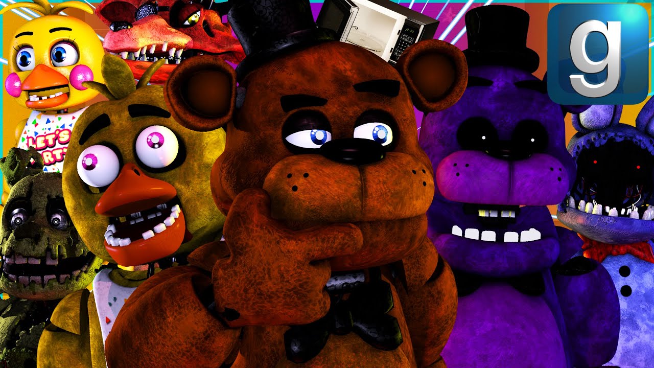 Gmod FNAF | Freddy And Friends Play Hide And Seek 4!