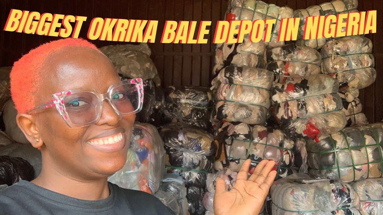 Это крупнейший склад тюков Okrika/Thrift в Лагосе, Нигерия + советы и рекомендации