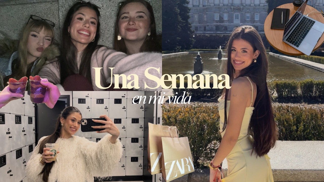 WEEKLY | uni, trabajo, shootings...🌞