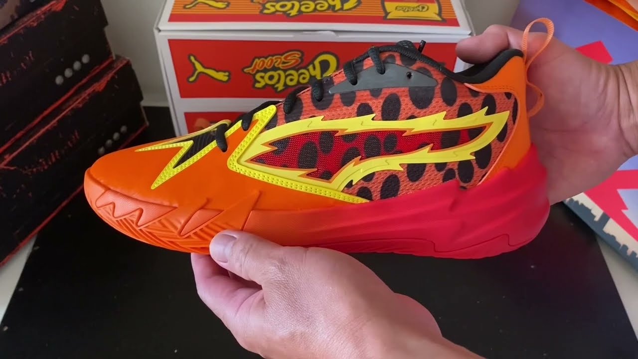 Unboxing Puma Hoops x Cheetos Scoot Zeros