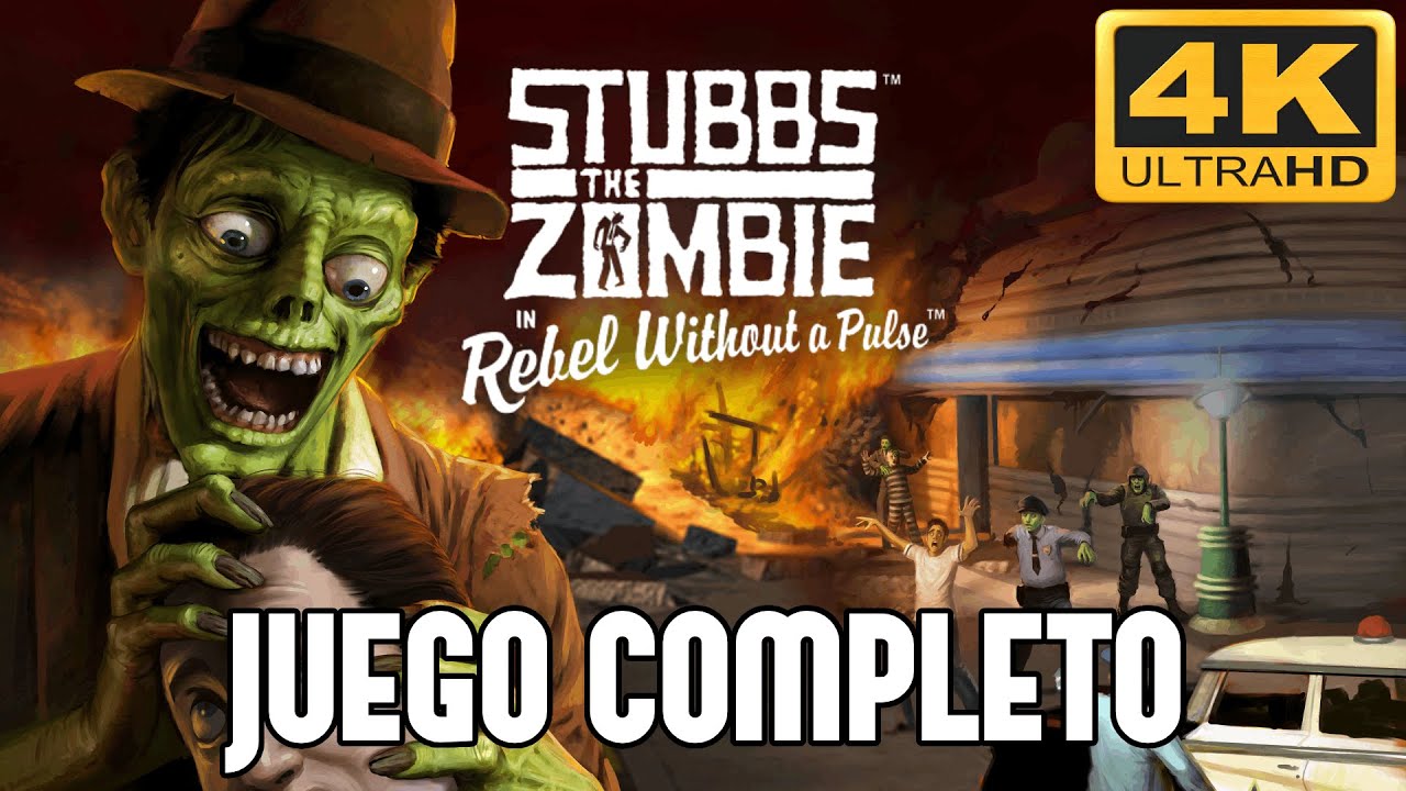 Stubbs the Zombie in Rebel Without a Pulse | JUEGO COMPLETO EN ESPAÑOL SIN COMENTARIOS [4K 60FPS]