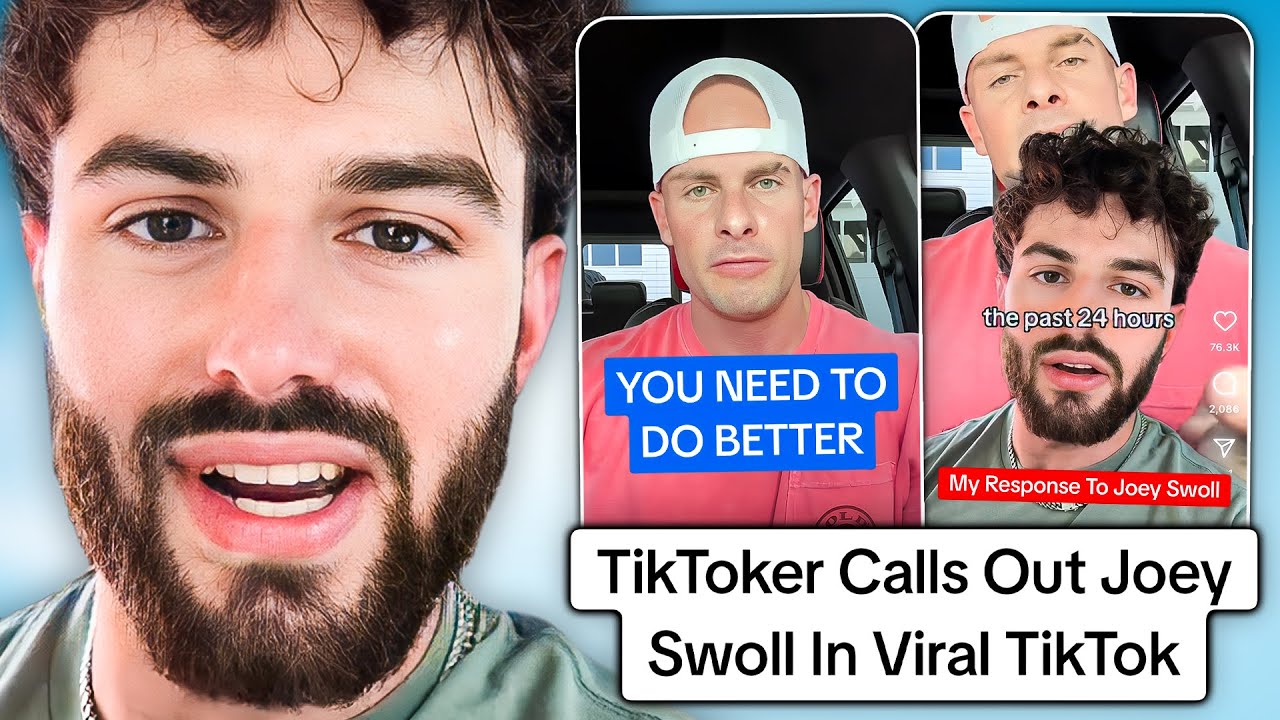 TikToker отвечает на дикую драму Джои Сволла в спортзале