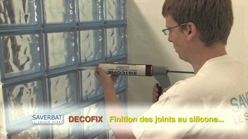 Montage briques de verre - Système Décofix® - Saverbat