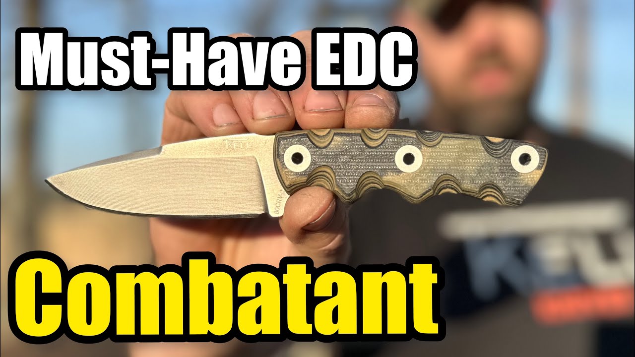 Is THIS the Ultimate Everyday Carry Fixed Blade? T.Kell Combatant