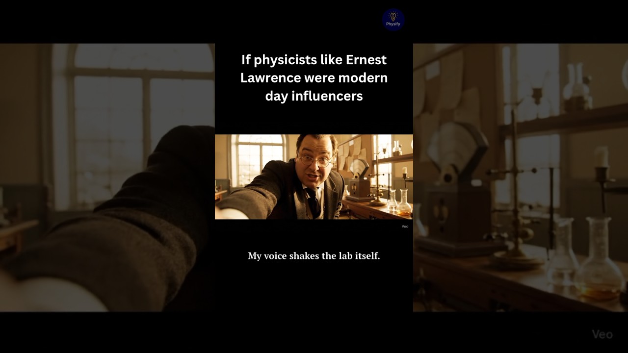 If physicists like Ernest Lawrence were modern-day influencers
