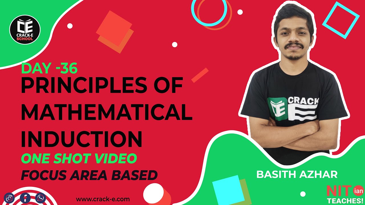 Day-36 +1 Focus Area - Principles Of Mathematical Induction One Shot | Plus One Focus Area Based