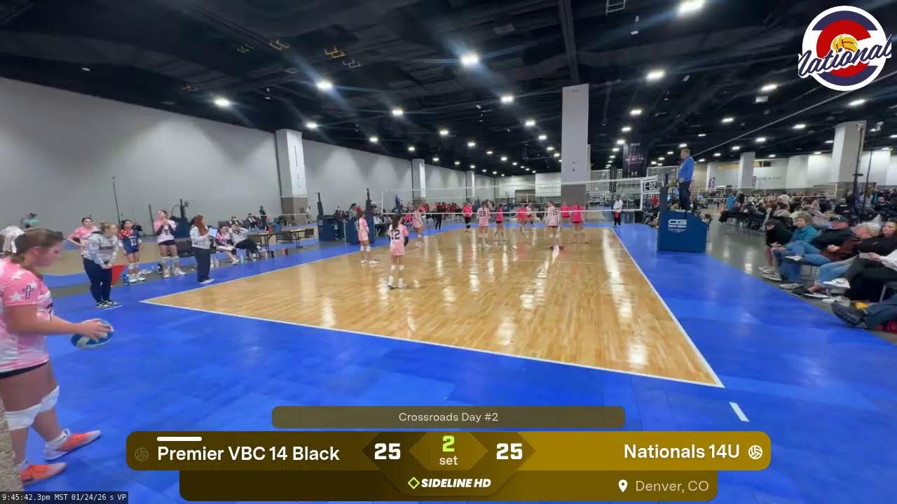 Nationals 14U vs. Premier VBC 14 Black (2026.01.24)