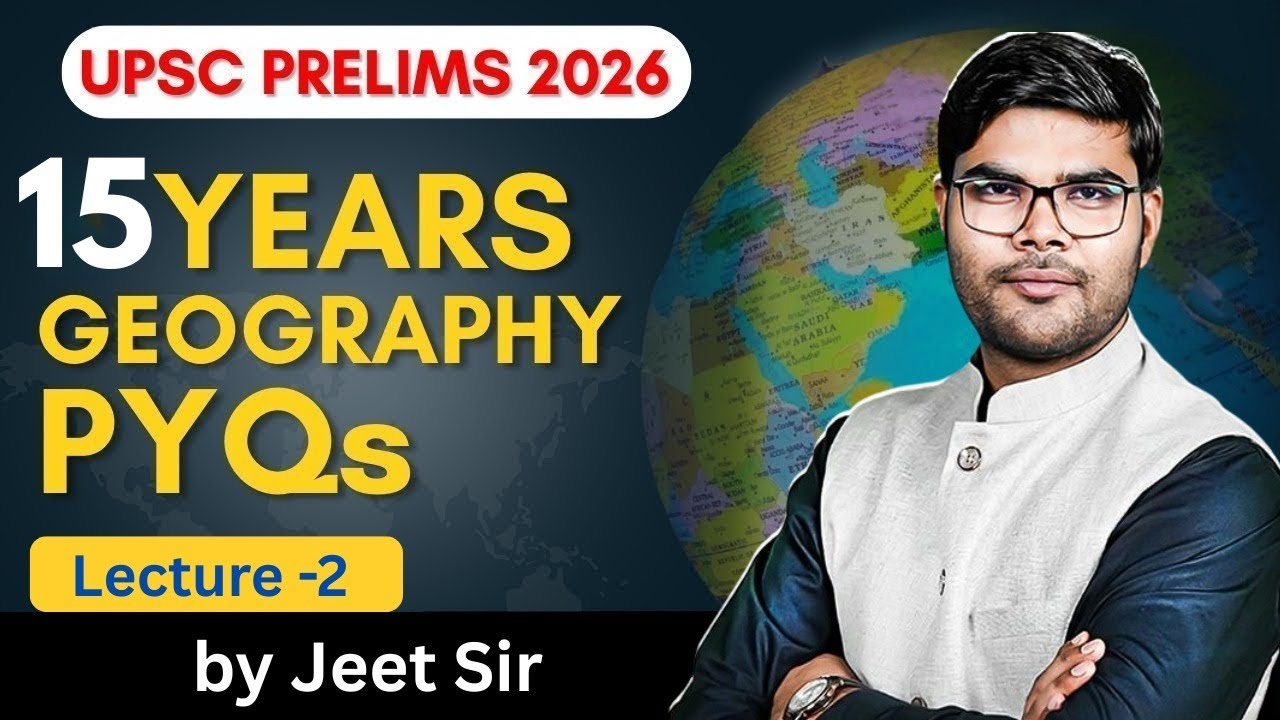 15 Yrs. Prelims PYQ Series by Jeet sir