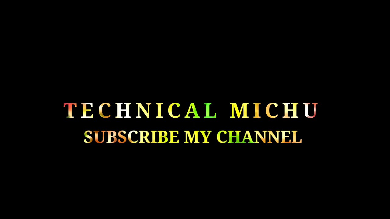 new intro TECHNICAL MICHU .....