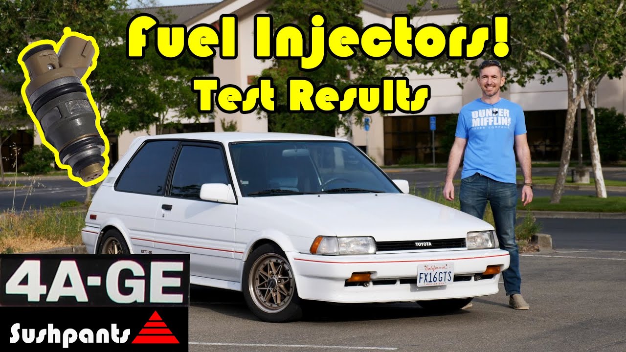 4AGE Build: Fuel injector test- baseline before ECU install
