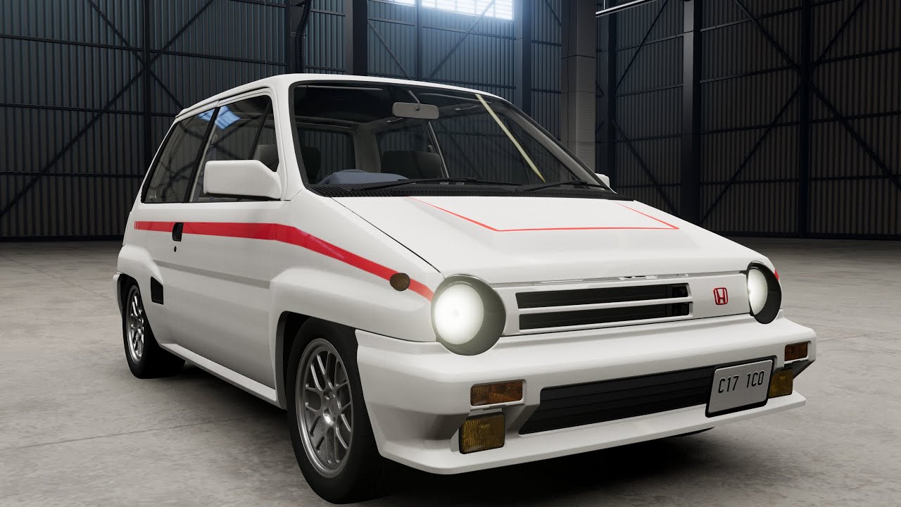 BeamNG Drive - Driving the honda city mod