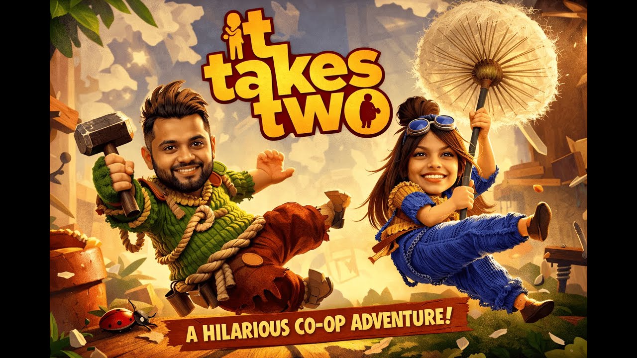 😂🎮 COUPLE CHAOS LIVE! | IT TAKES TWO | FUNNIEST STREAM EVER 💥
