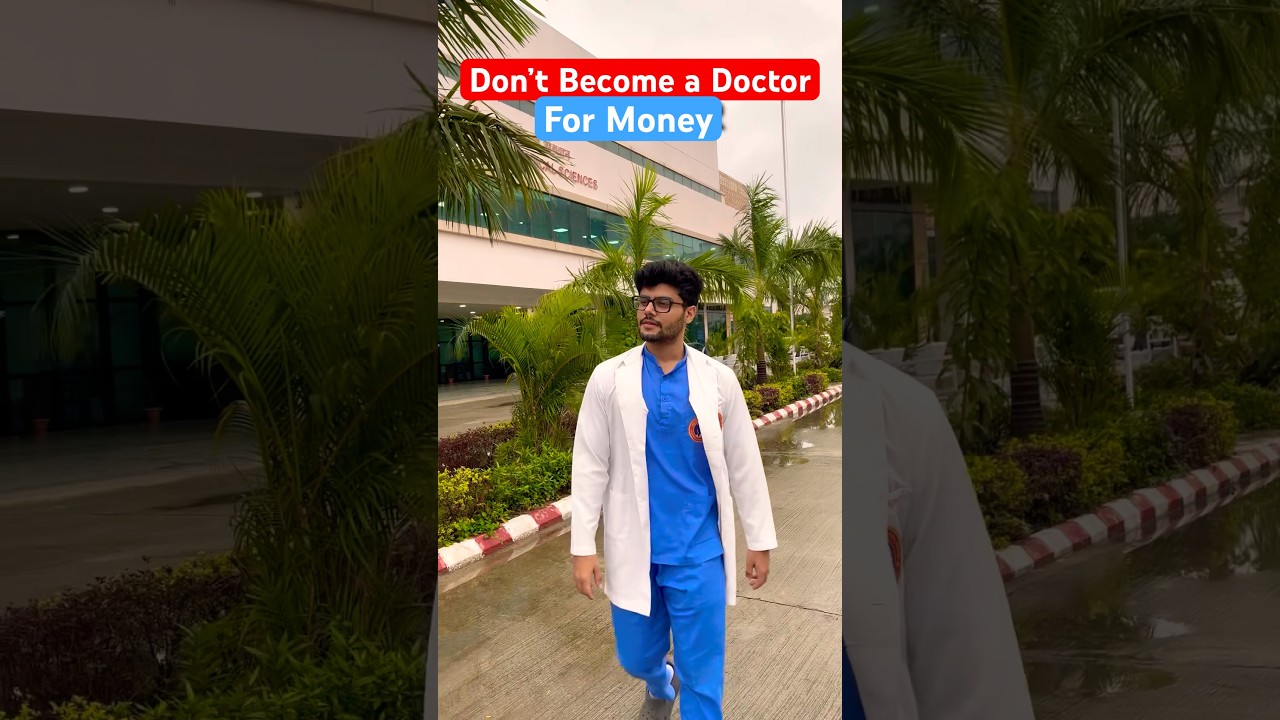 If You Want To Become Doctor For Money, Watch This First. #neet #mbbs   #neetmotivation #doctorlife