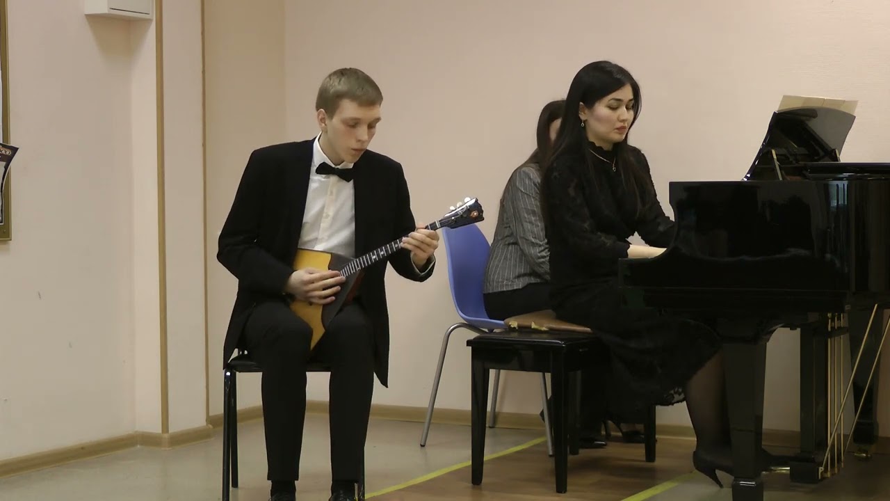 III Всеросс. конк. исп. на нар. ин-ах в МГИМ им.А.Г.Шнитке. Ном.«Балалайка» III гр.Бутушин Александр
