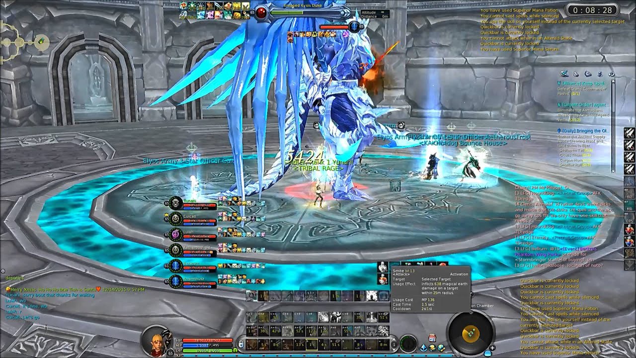Aion - Kysis Barracks - DPS Cleric