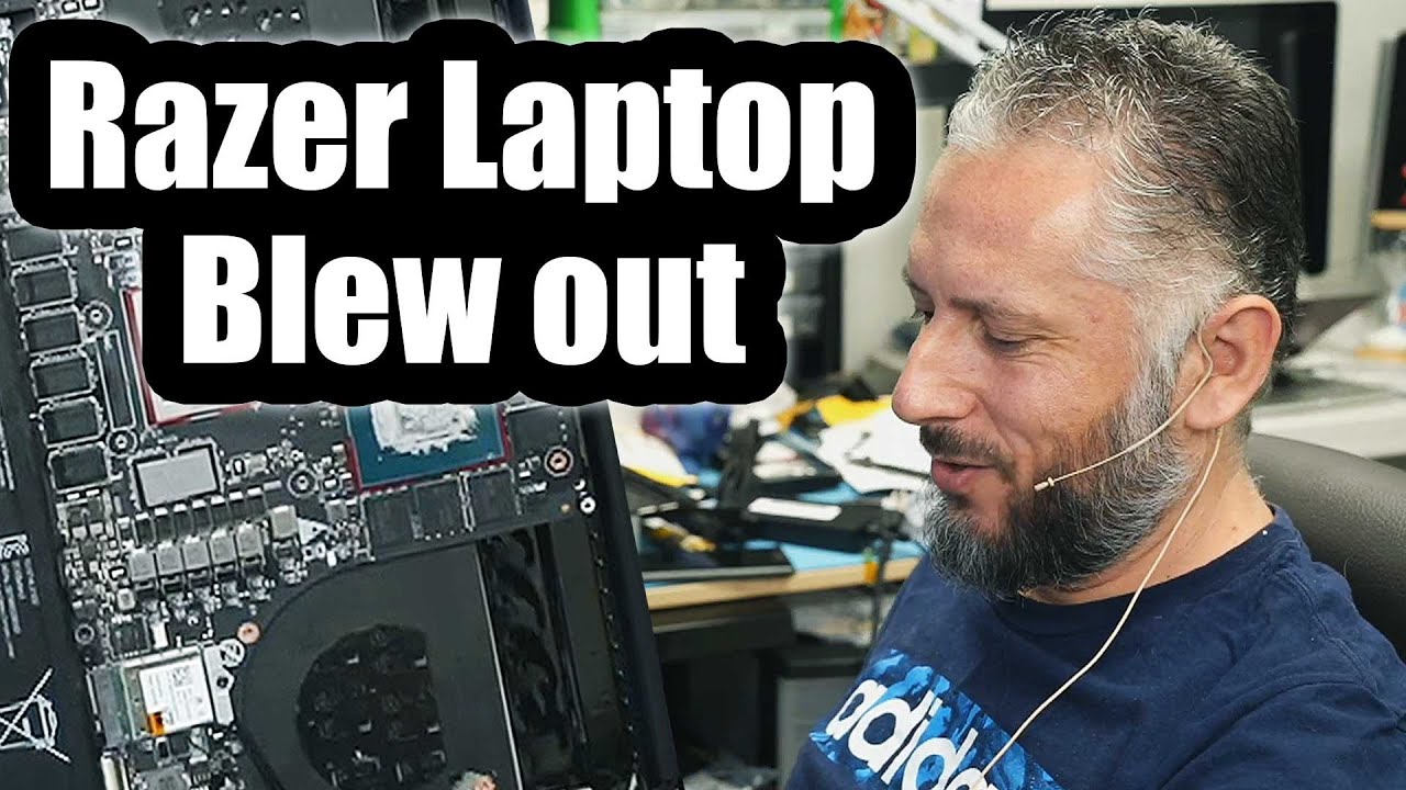Ремонт ноутбука Razer Blade RZ09 премиум-класса. В другой мастерской отказались ремонтировать.