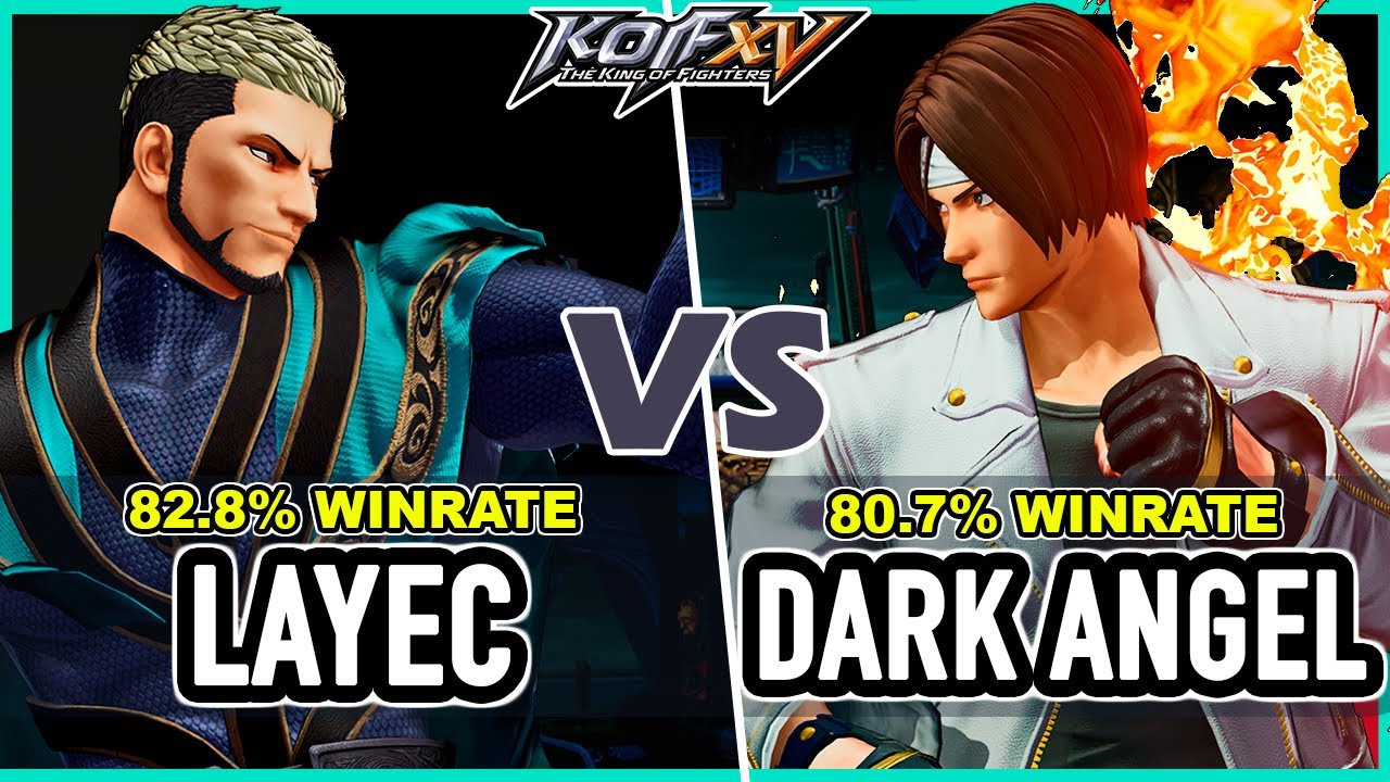 KOF XV 🔥 Layec (Rugal/Goenitz/O.Chris) vs Dark Angel (Kyo/K'/Iori)
