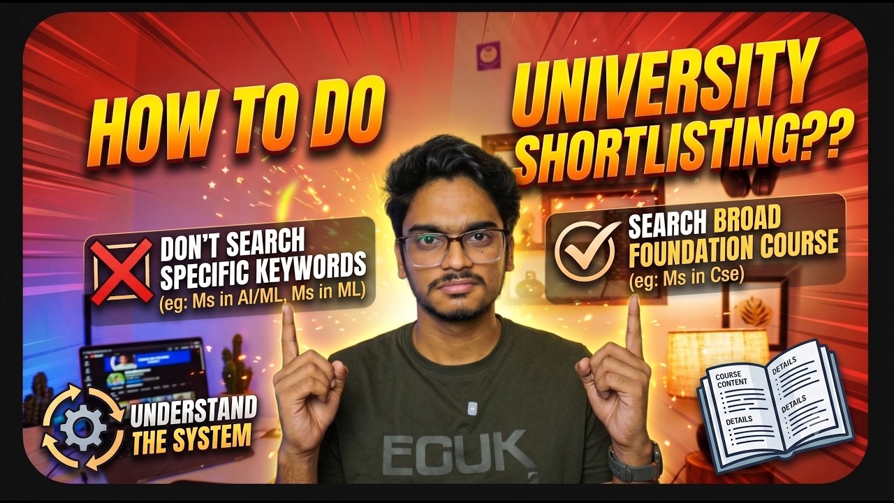 How to do University Shortlisting for Masters in Germany🔥 | Course Content is Important✅