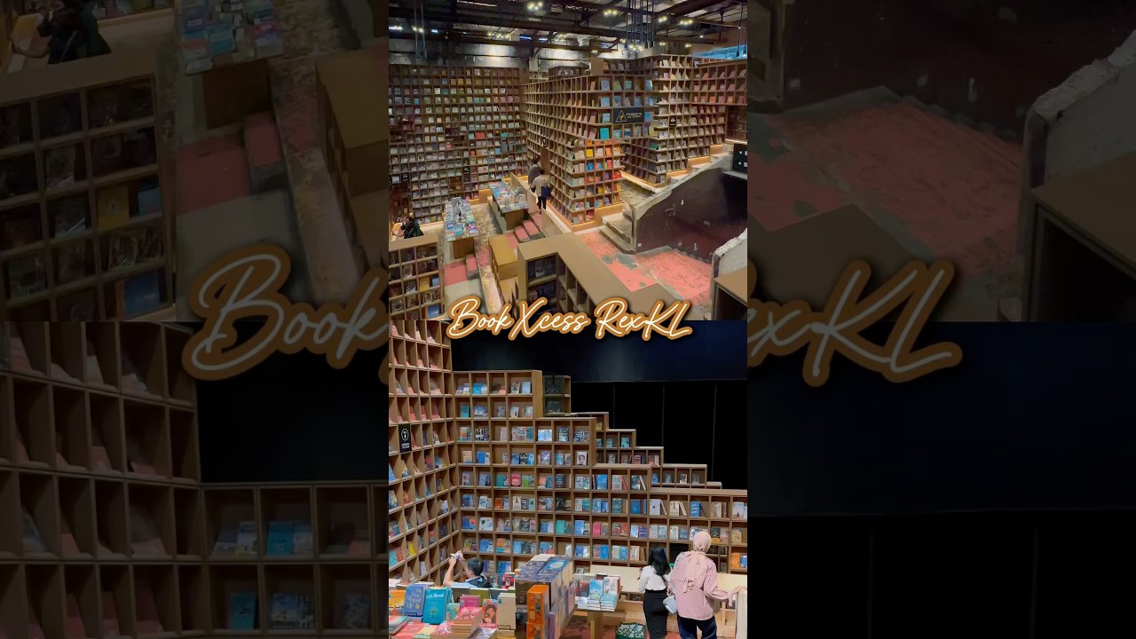 📍BookXcess RexKL,Kuala Kumpur 📚 #travel #kualalumpur #malaysia #bookxcess #travelreels