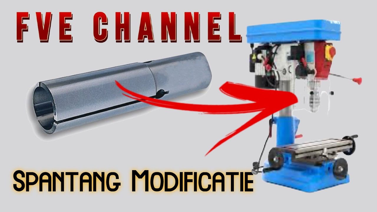 MC3 toolhouder modificatie voor de HBM Freesmachine