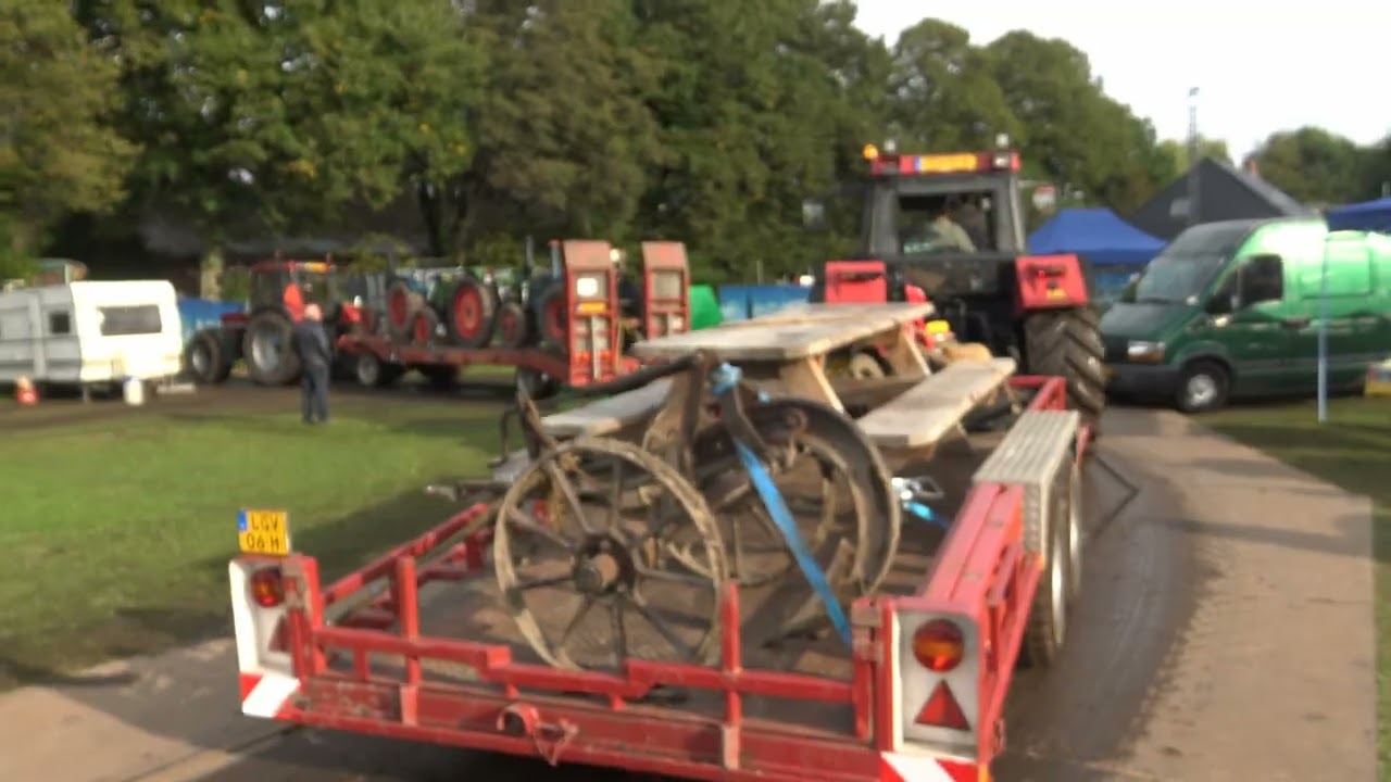 Tractoren op  Oldtimerweekend van Stichting Unimog Team Schildwolde 2025 deel 3