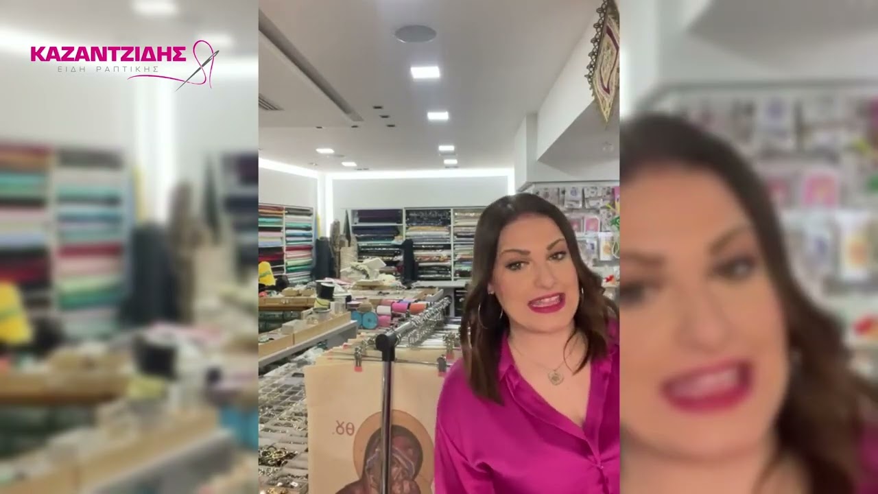 Live 10/02/2026 με υπέροχα Πασχαλινά κεντήματα και προσκυνητάρια.