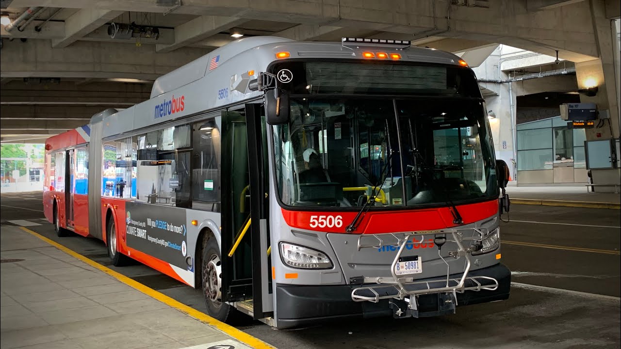 WMATA Metrobus: 2020 New Flyer XD60 #5506 on route D60 (Formerly route S2)