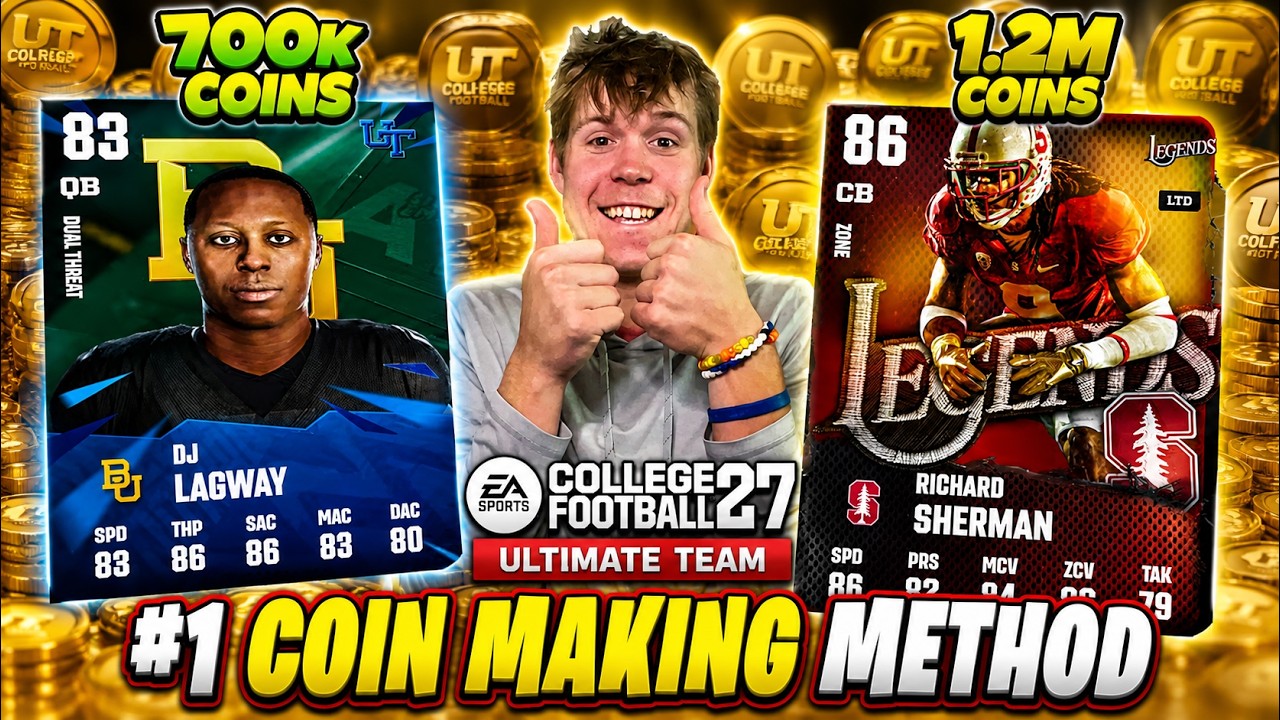 ЛУЧШИЙ способ заработать монеты в College Football 27!! СДЕЛАЙ ЭТО ПРЯМО СЕЙЧАС, ЧТОБЫ БЫСТРО ПОД...