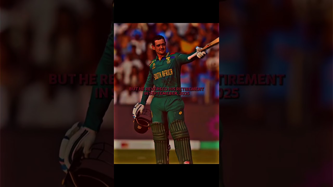 Quinton de Kock Comeback 📈📈