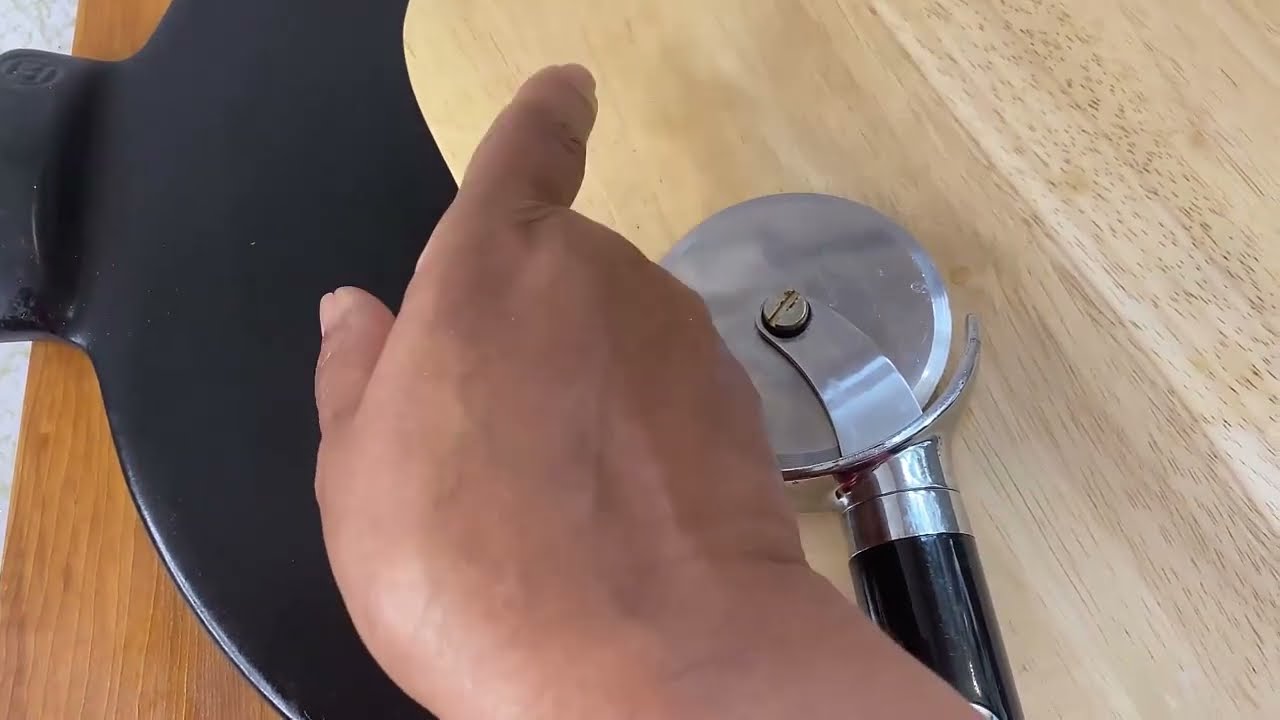 Pizza Stone Peel And Cutter