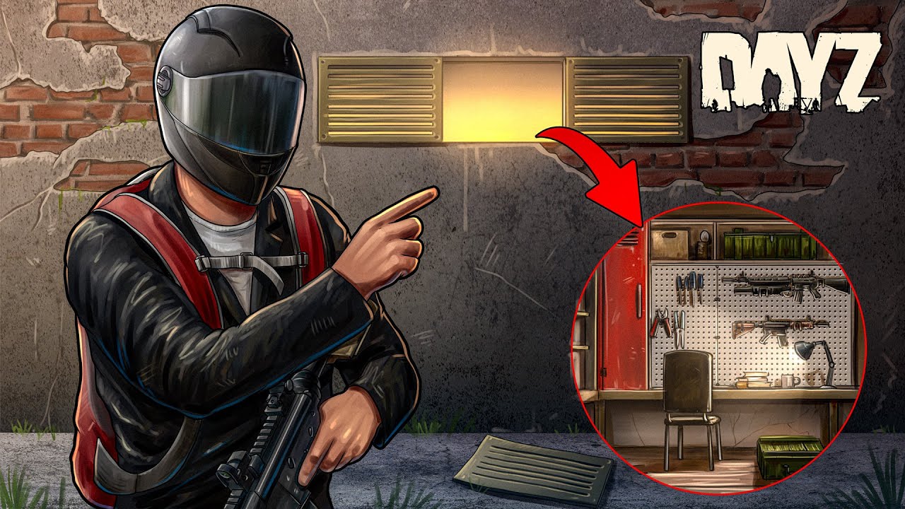 DayZ, но я живу в секретной комнате с добычей